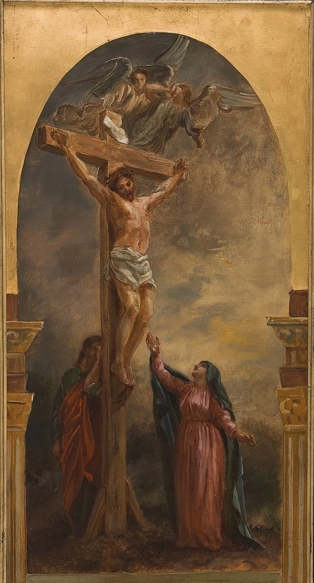 Bozzetto per la Chiesa di Saint - Eustache, Cristo in croce, Museo delle Belle Arti, Parigi